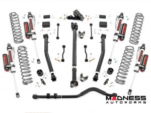 Jeep Wrangler JL Lift Kit - 3.5" - 4-Door - Control Arm Drop - Vertex Reservoir Shocks - w/ Driveshaft